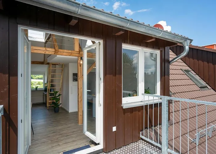 Cassel Lofts - Stilvolles Loft Im Gruenen Mit Balkon Nahe Vw-Werk